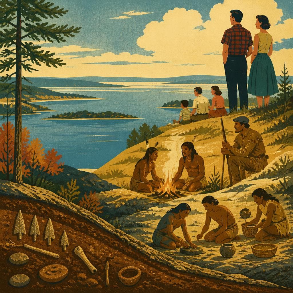 Cover art for A Landscape Layered With Lives