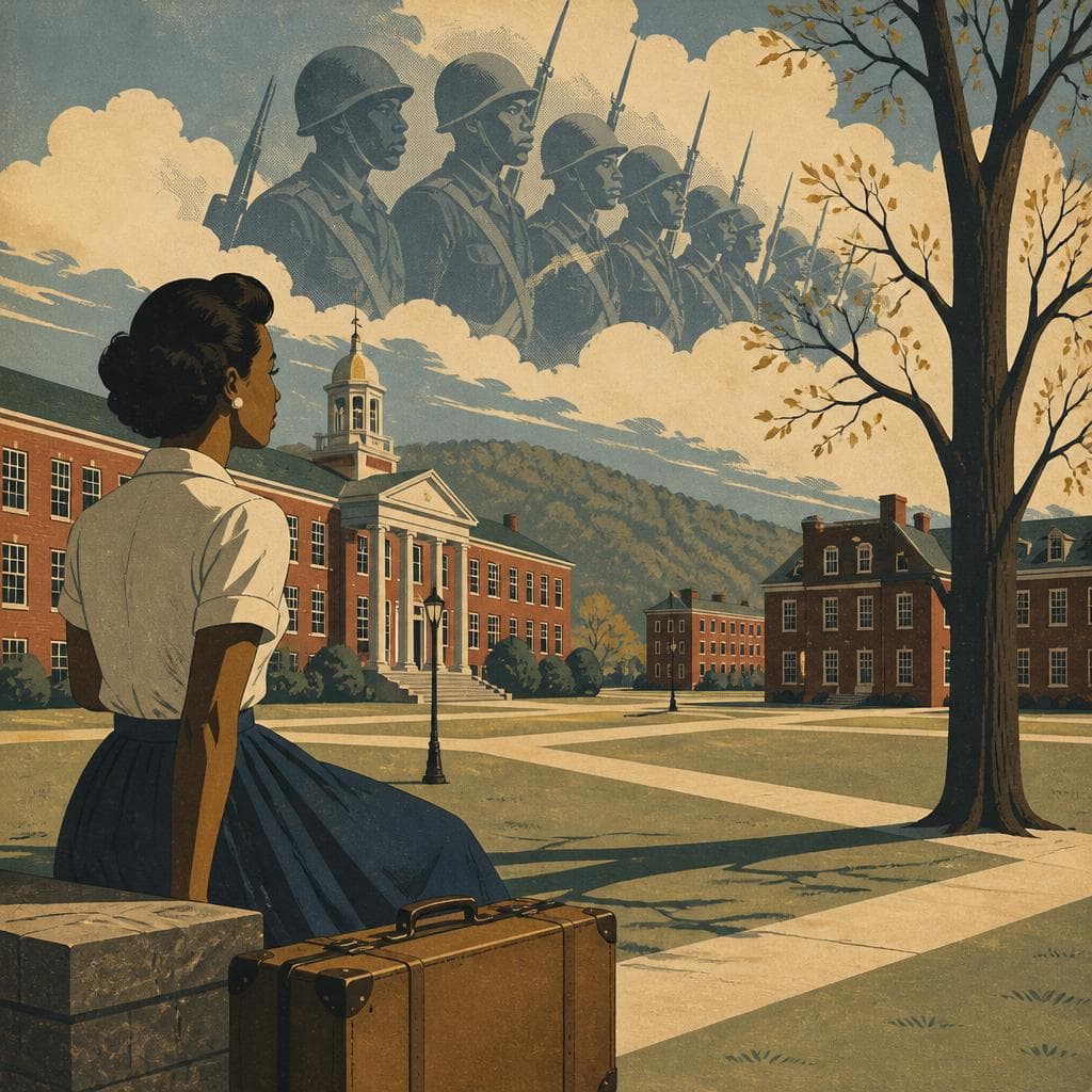 Cover art for When War Emptied the Quad at Bluefield State