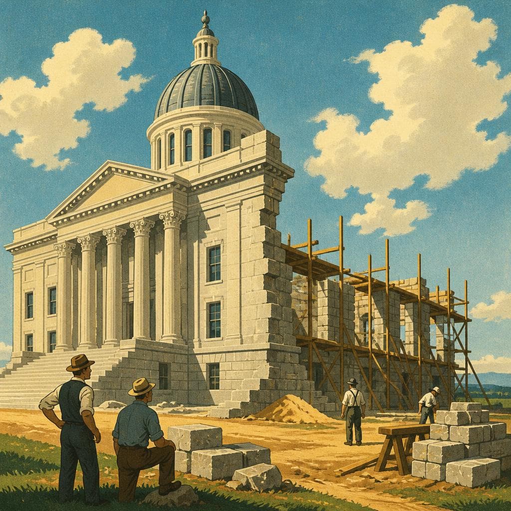 Cover art for The Capitol That Stopped at One Wing