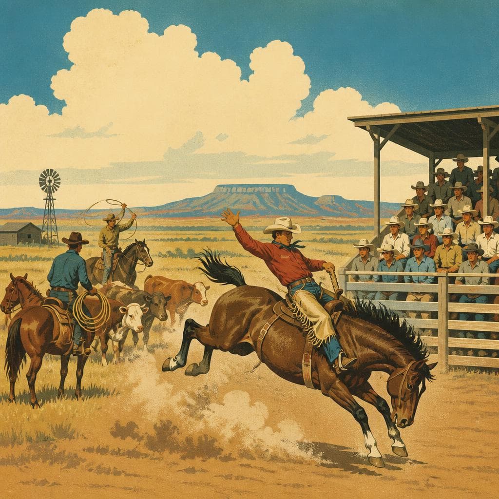 Cover art for Where Ranch Work Became Rodeo