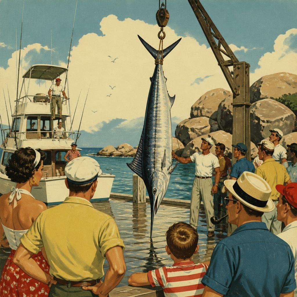 Cover art for When the Marlin Comes Over the Dock