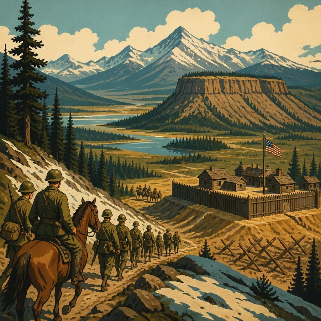 Cover art for Where the Army Crossed the Cascades