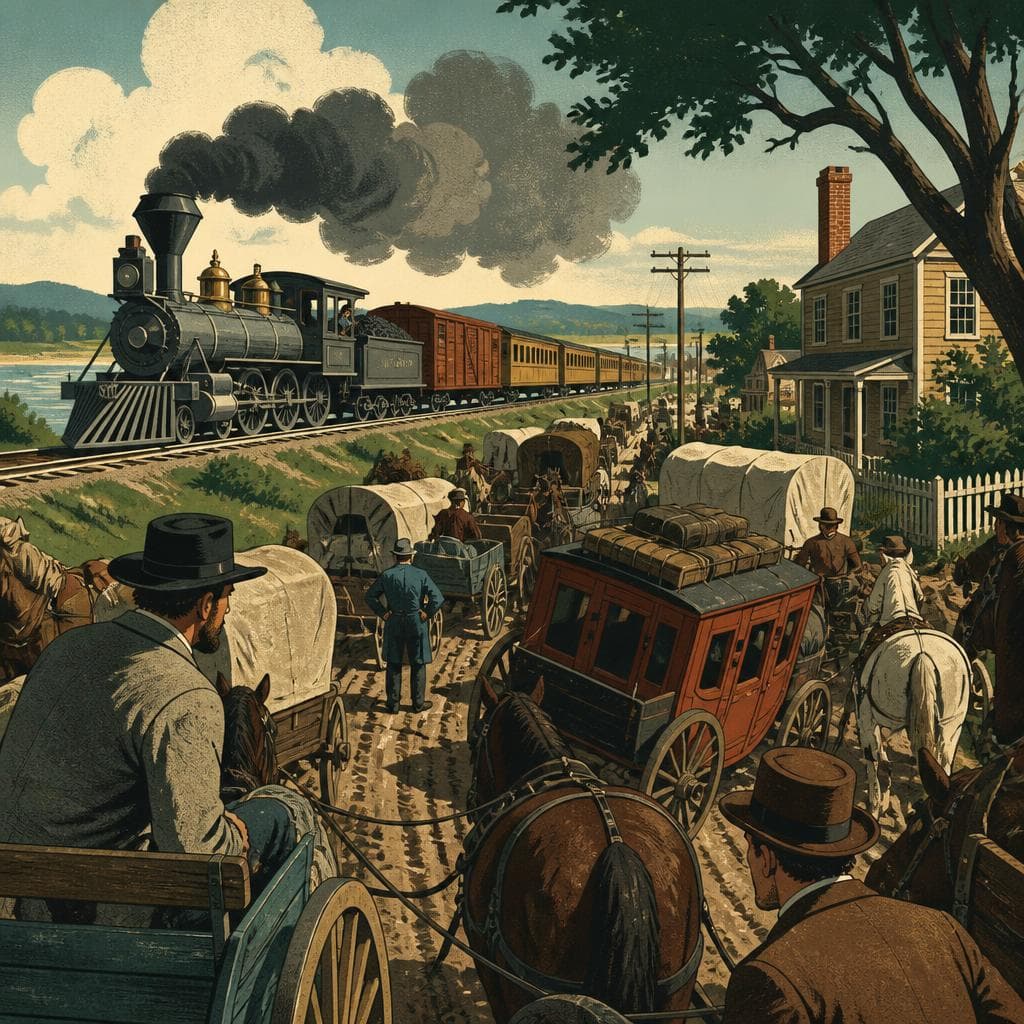 Cover art for The Traffic Jam That Broke the Great Locomotive Chase