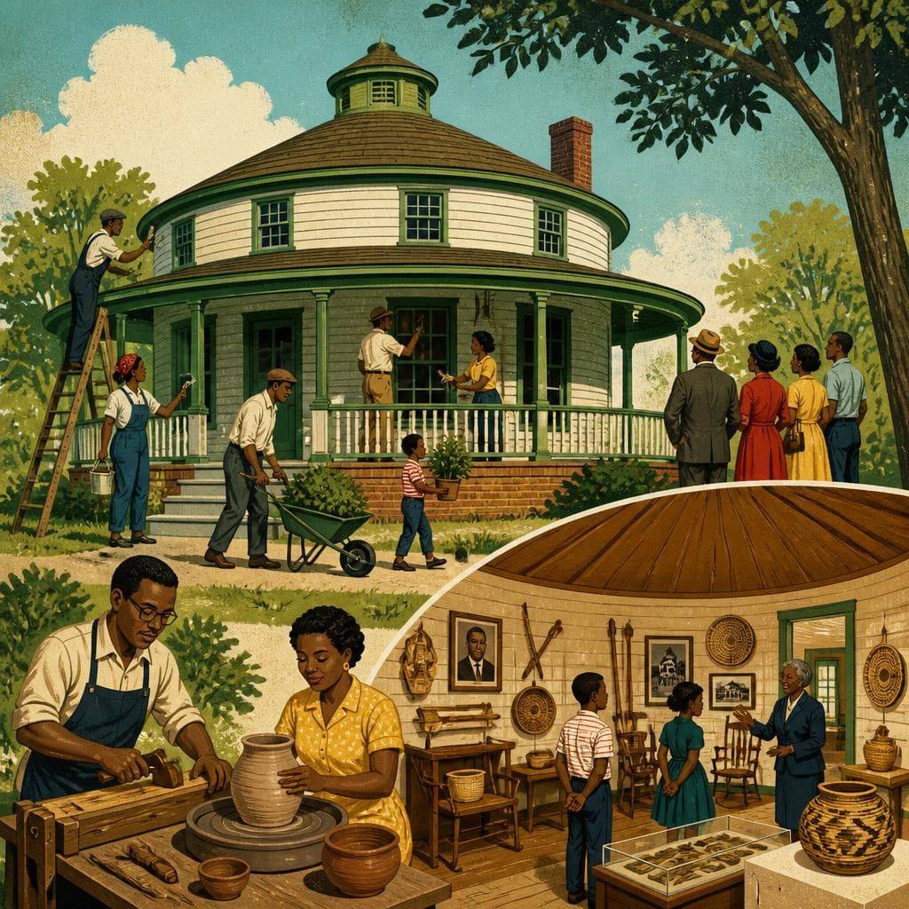 Cover art for Saving Wilson’s Round House