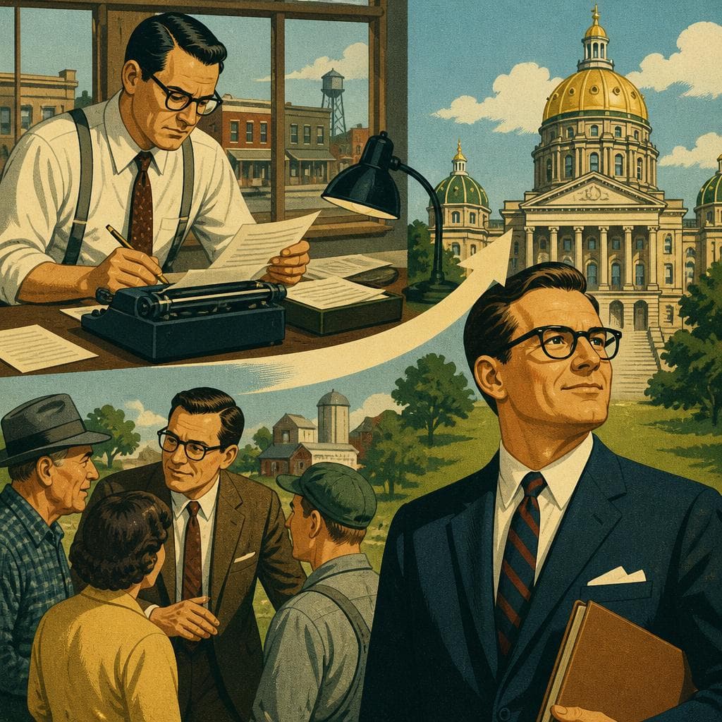 Cover art for From Monroe’s Newsroom to Iowa’s Statehouse