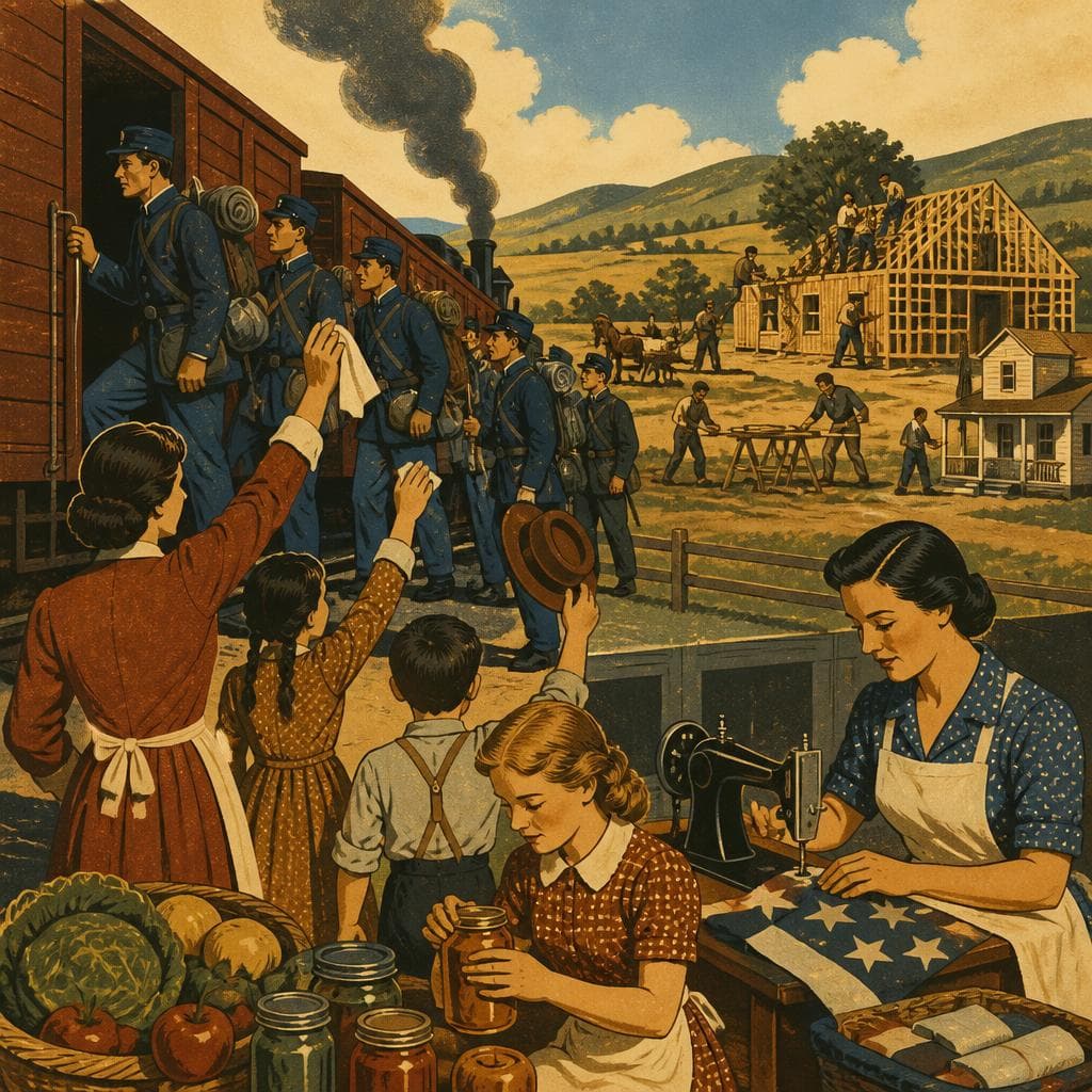 Cover art for A Frontier County Sends Men to War