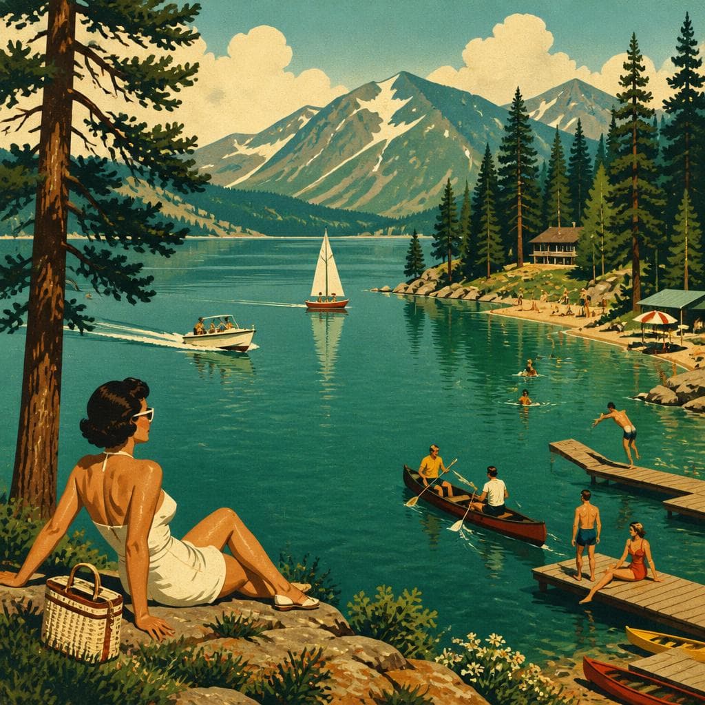 Cover art for When Big Green Lake Learned to Host Summer