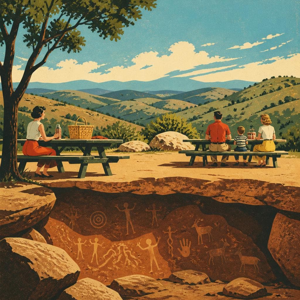 Cover art for Marks Beneath the Picnic Tables