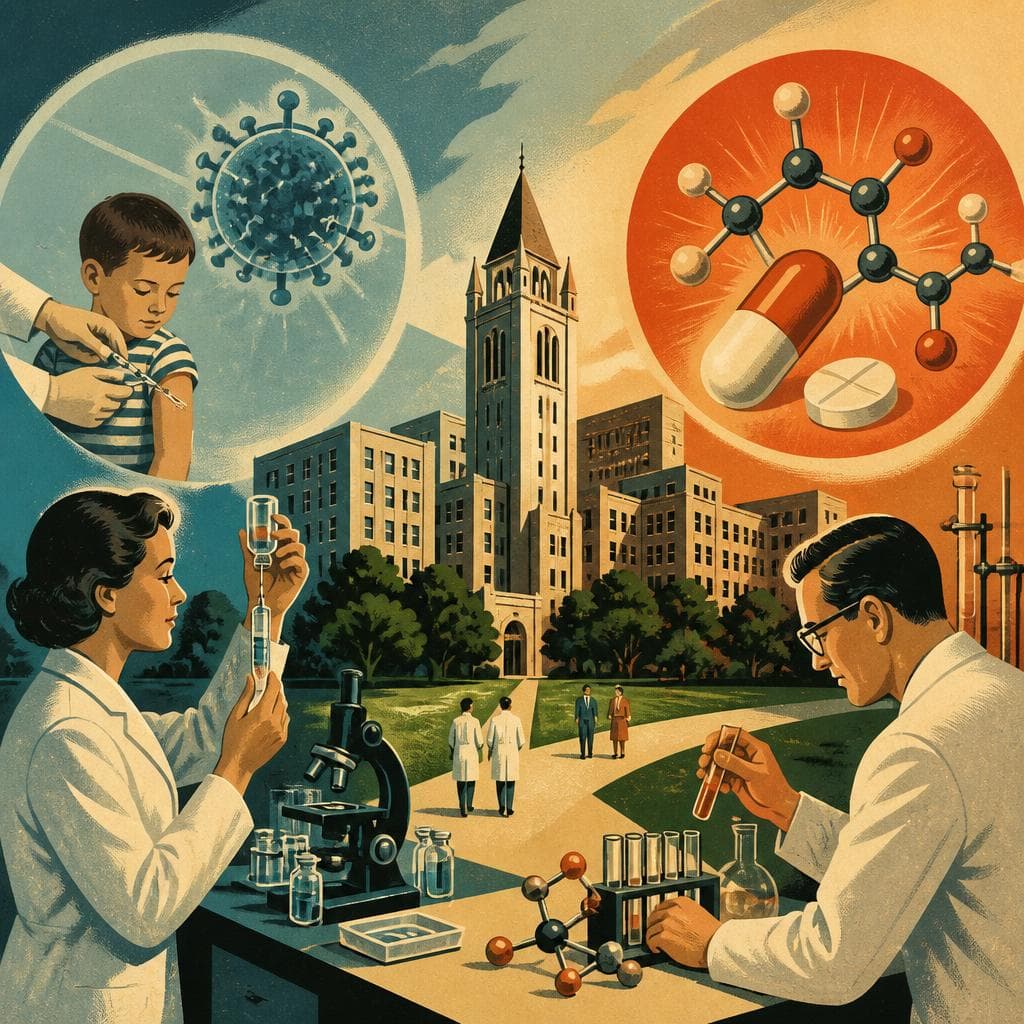 Cover art for One Campus, Two Medical Revolutions