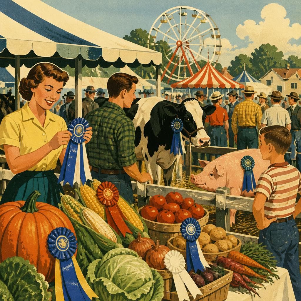Cover art for Where the County Brings Its Harvest to Town
