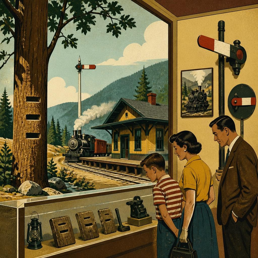 Cover art for Three Notches, Then a Depot