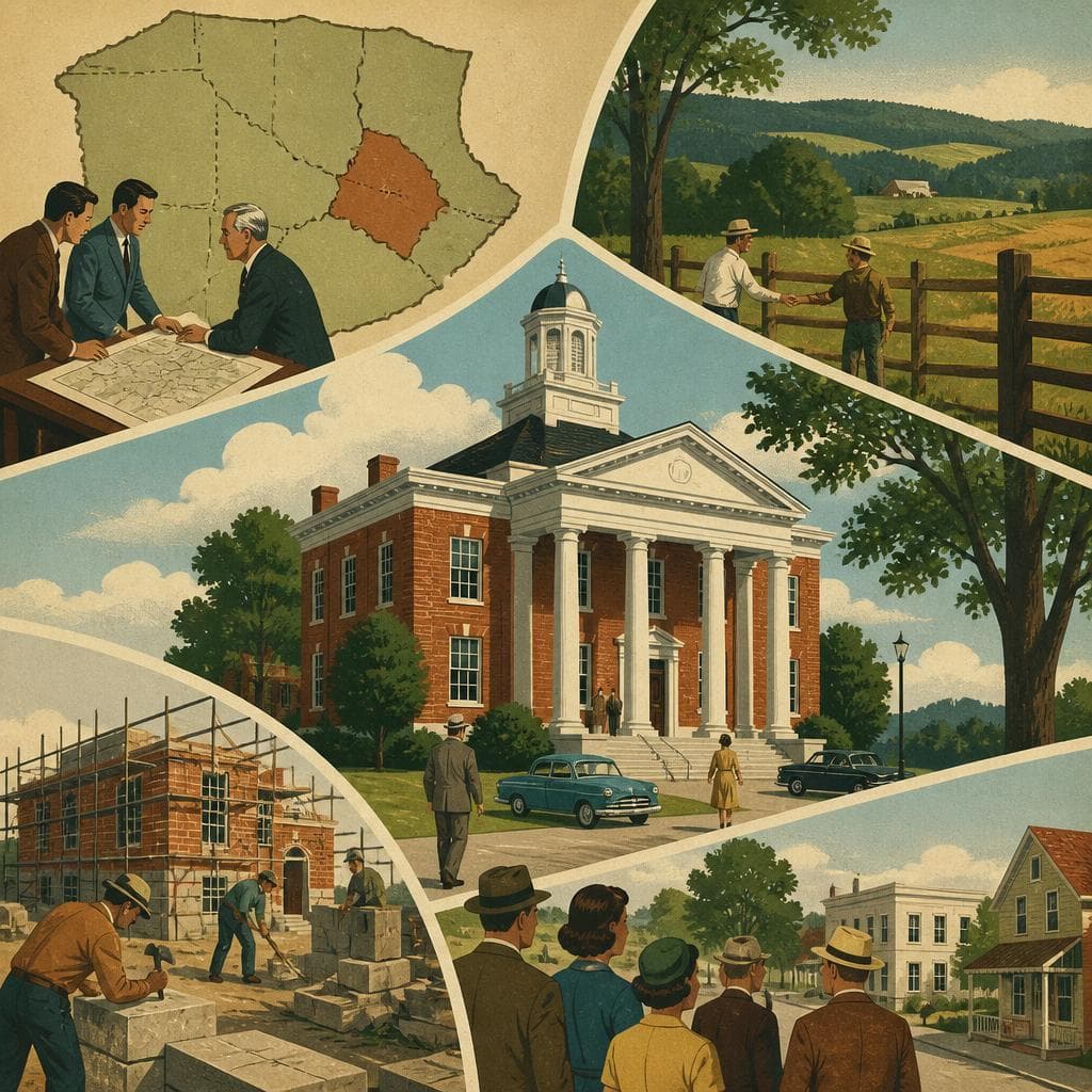 Cover art for How a Courthouse Made Stanardsville