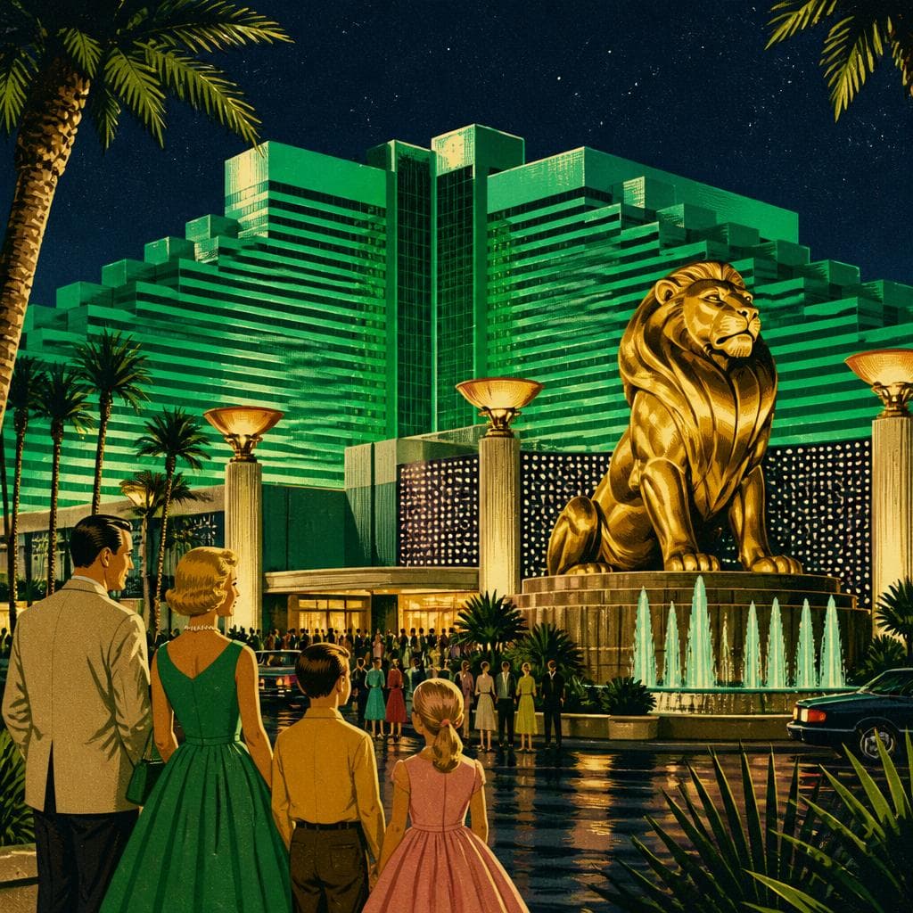 Cover art for When the MGM Grand Glowed Emerald