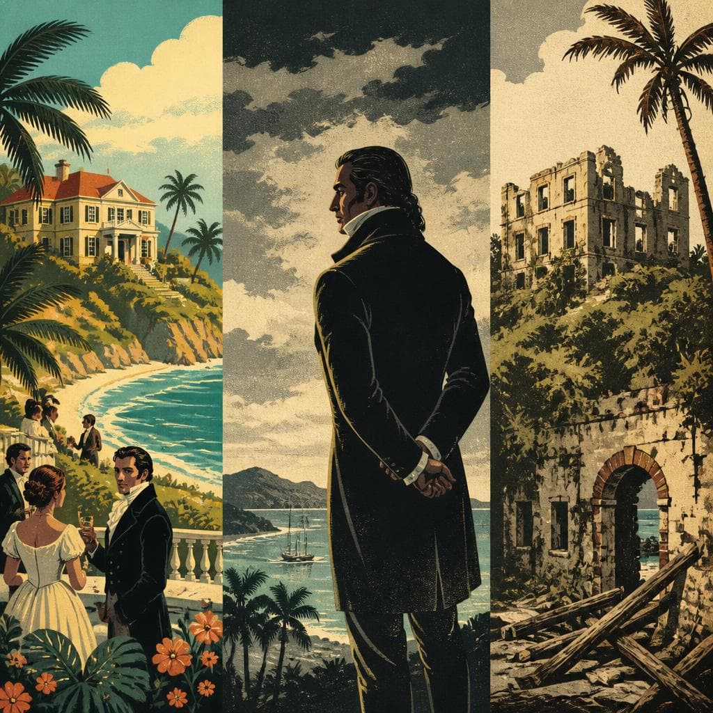 Cover art for An Elegant Island, Undone by Aaron Burr