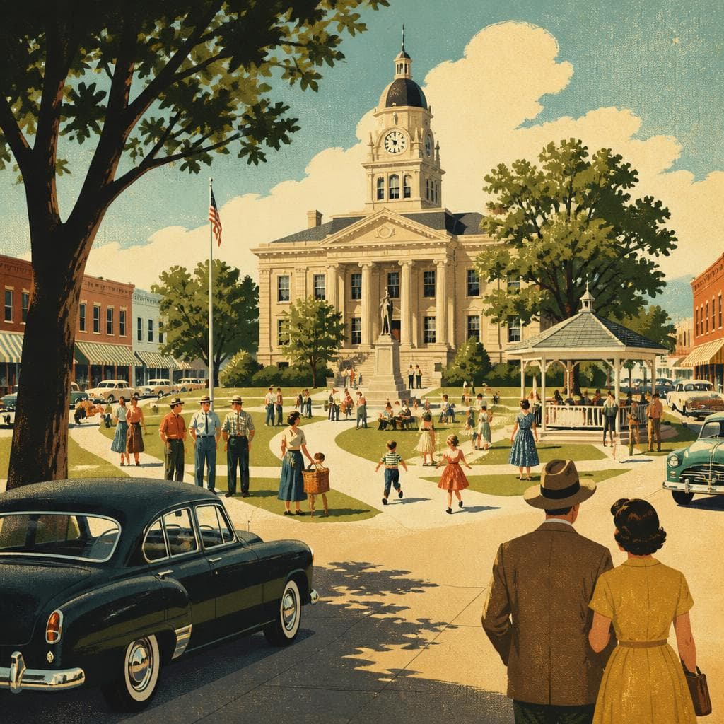 Cover art for Where Hill County Came to the Square