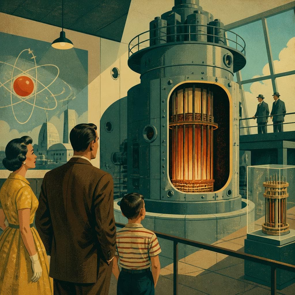Cover art for Where Nuclear Power First Lit the Room