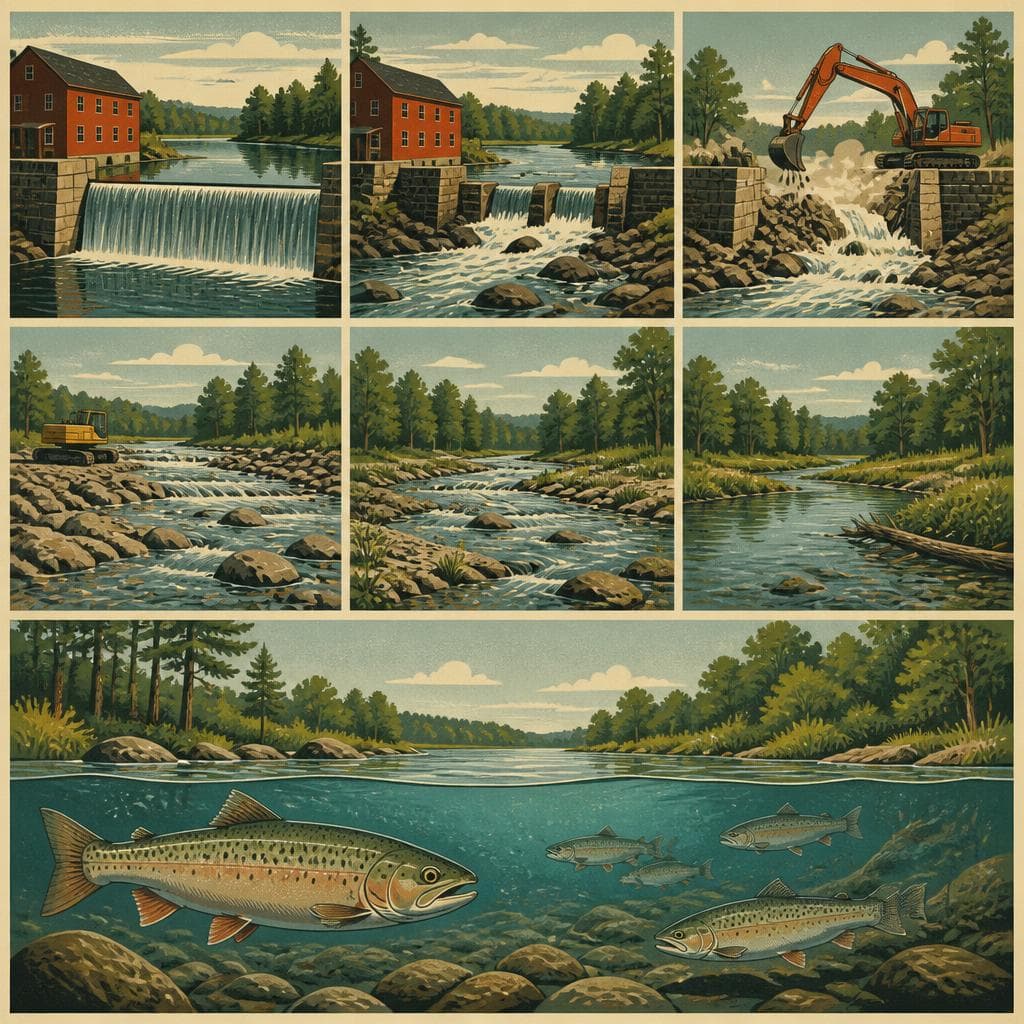 Cover art for A River Learning to Open Again