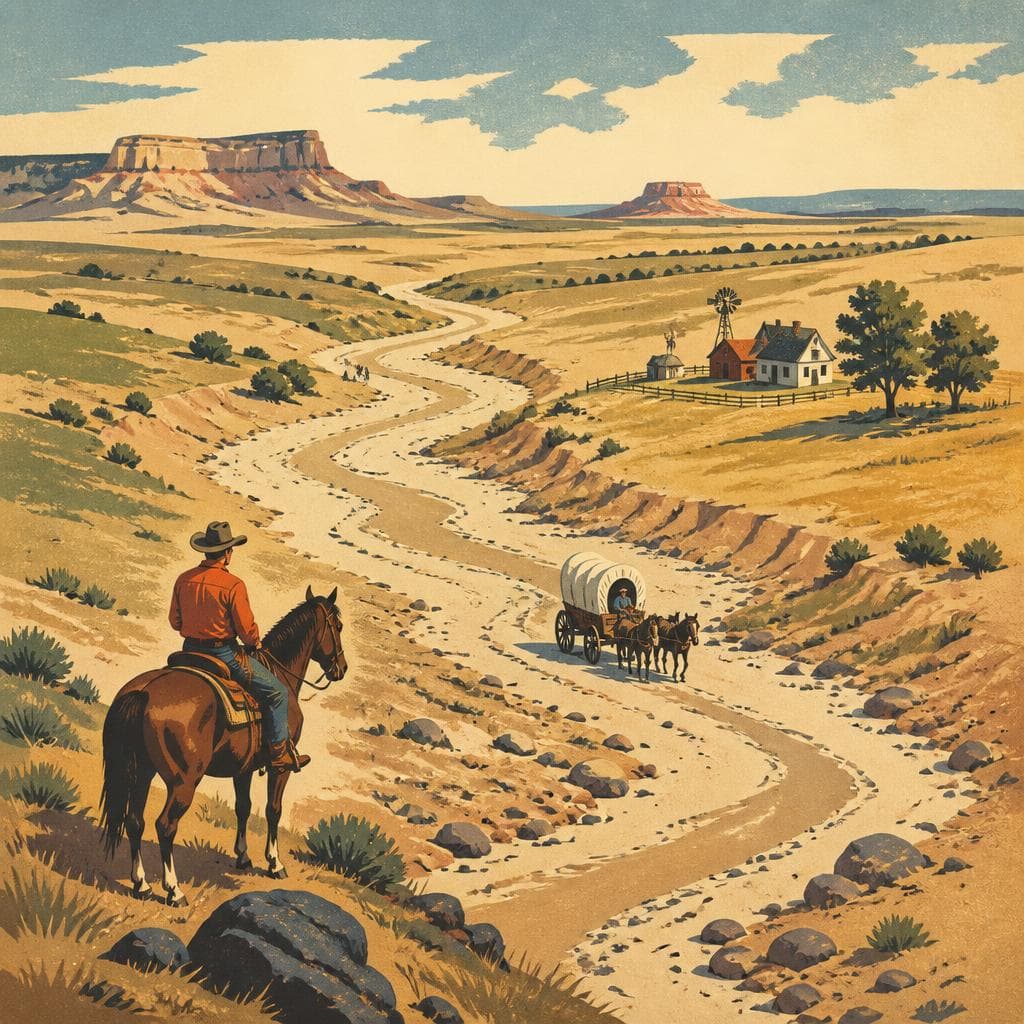 Cover art for The Long, Sandy Lesson of Bijou Creek