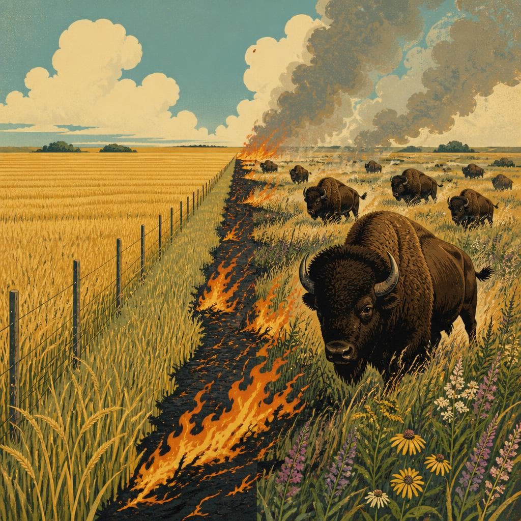 Cover art for When Bison Made the Prairie Honest Again