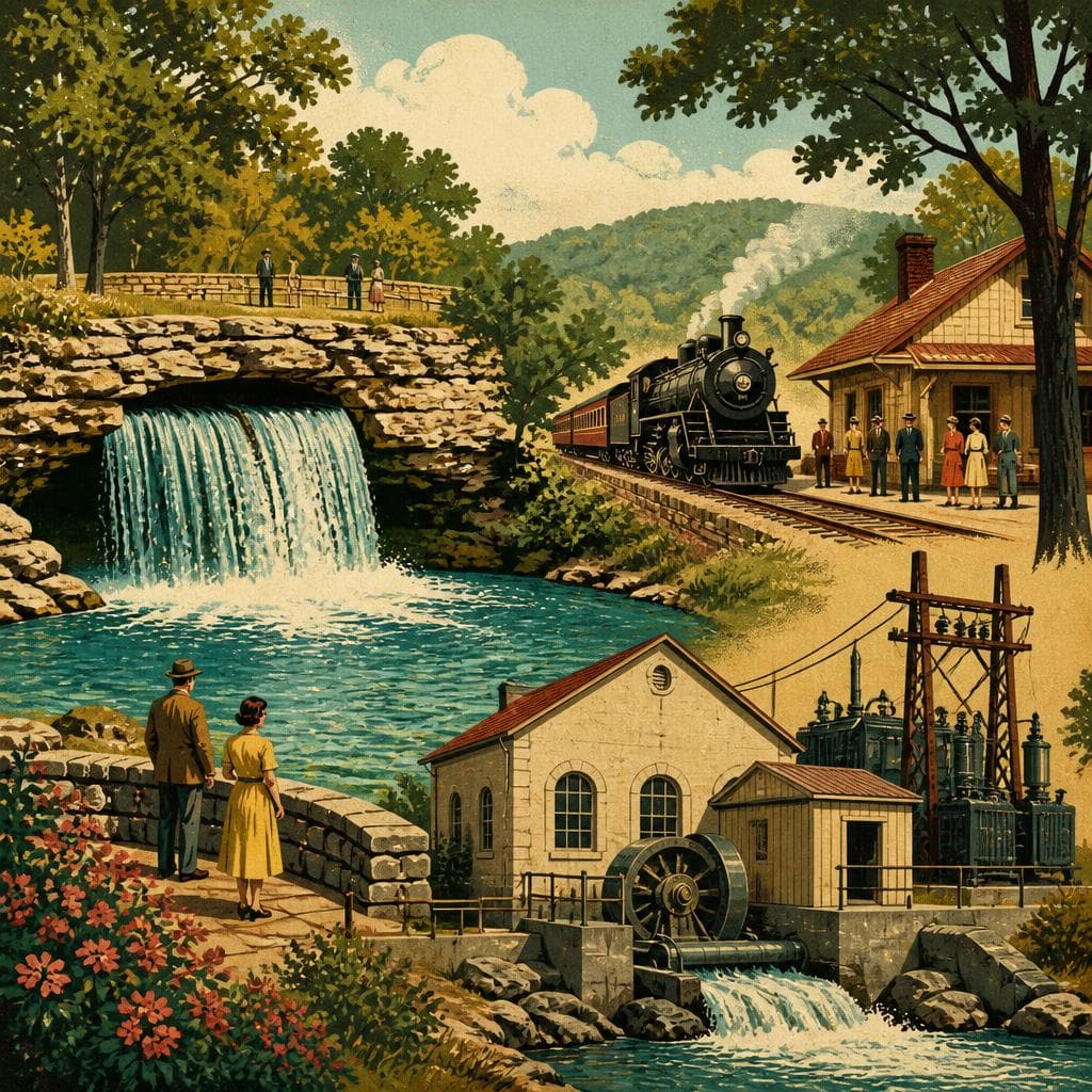 Cover art for Where a Spring Became Power