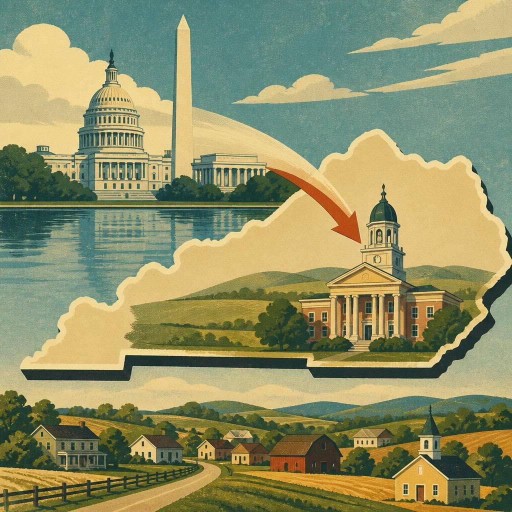 Cover art for A County Name With National Ambition