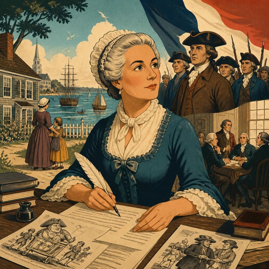 Cover art for Mercy Otis Warren’s Pen in a Revolution