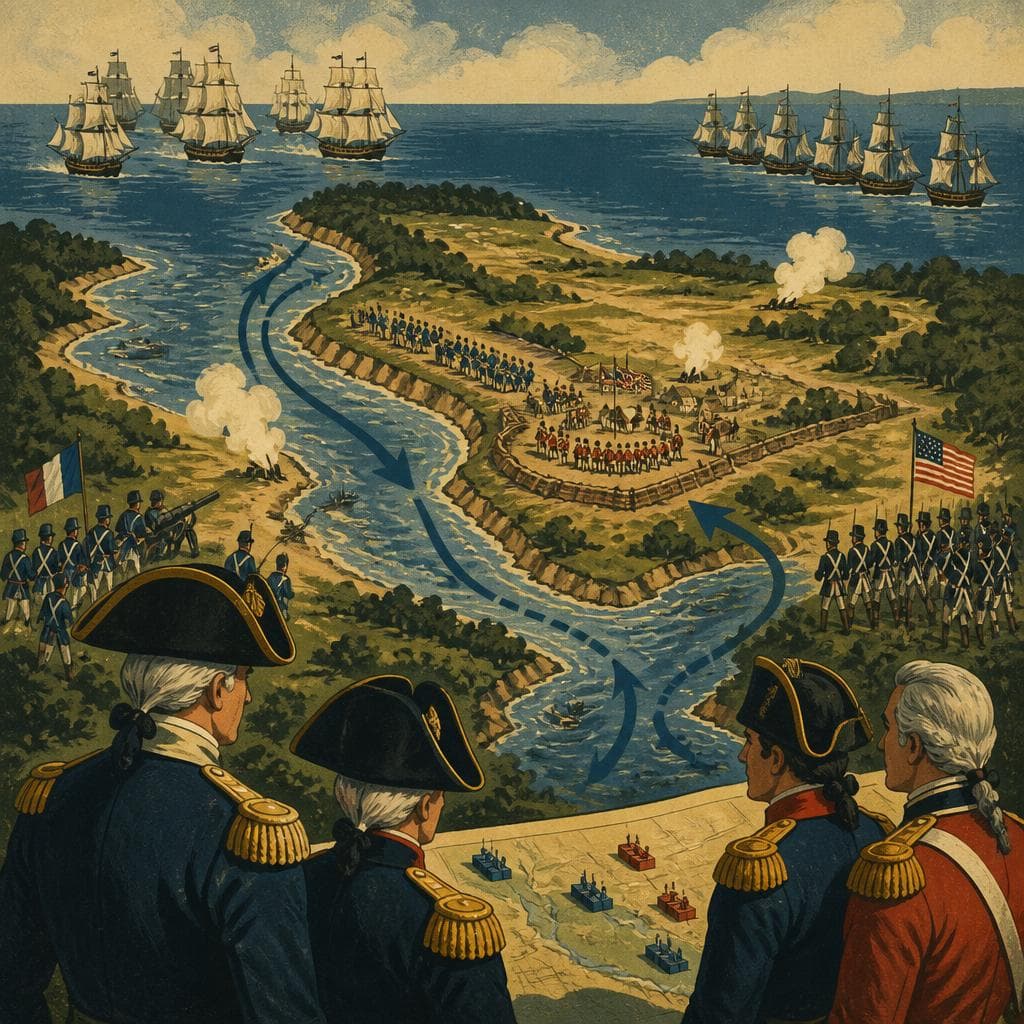 Cover art for Where the Trap Closed at Yorktown