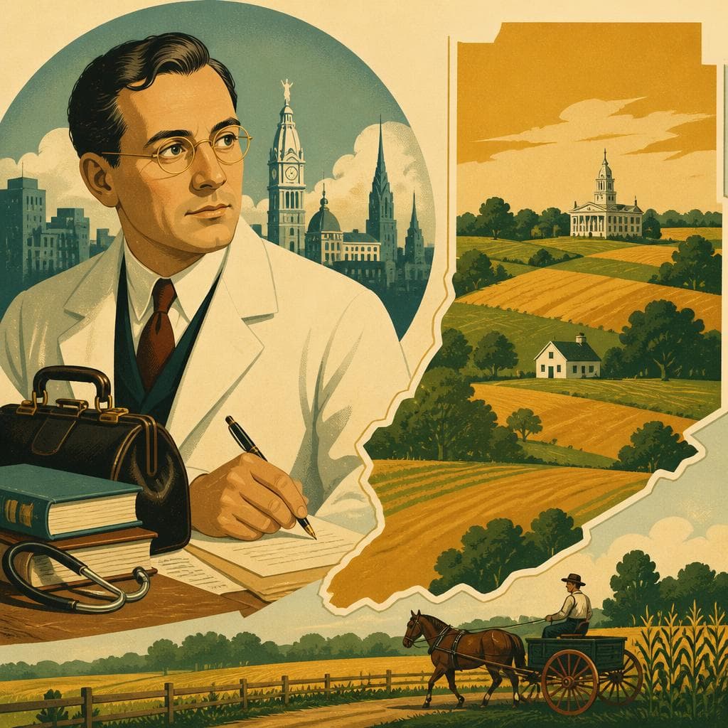 Cover art for The Man Behind Rush County