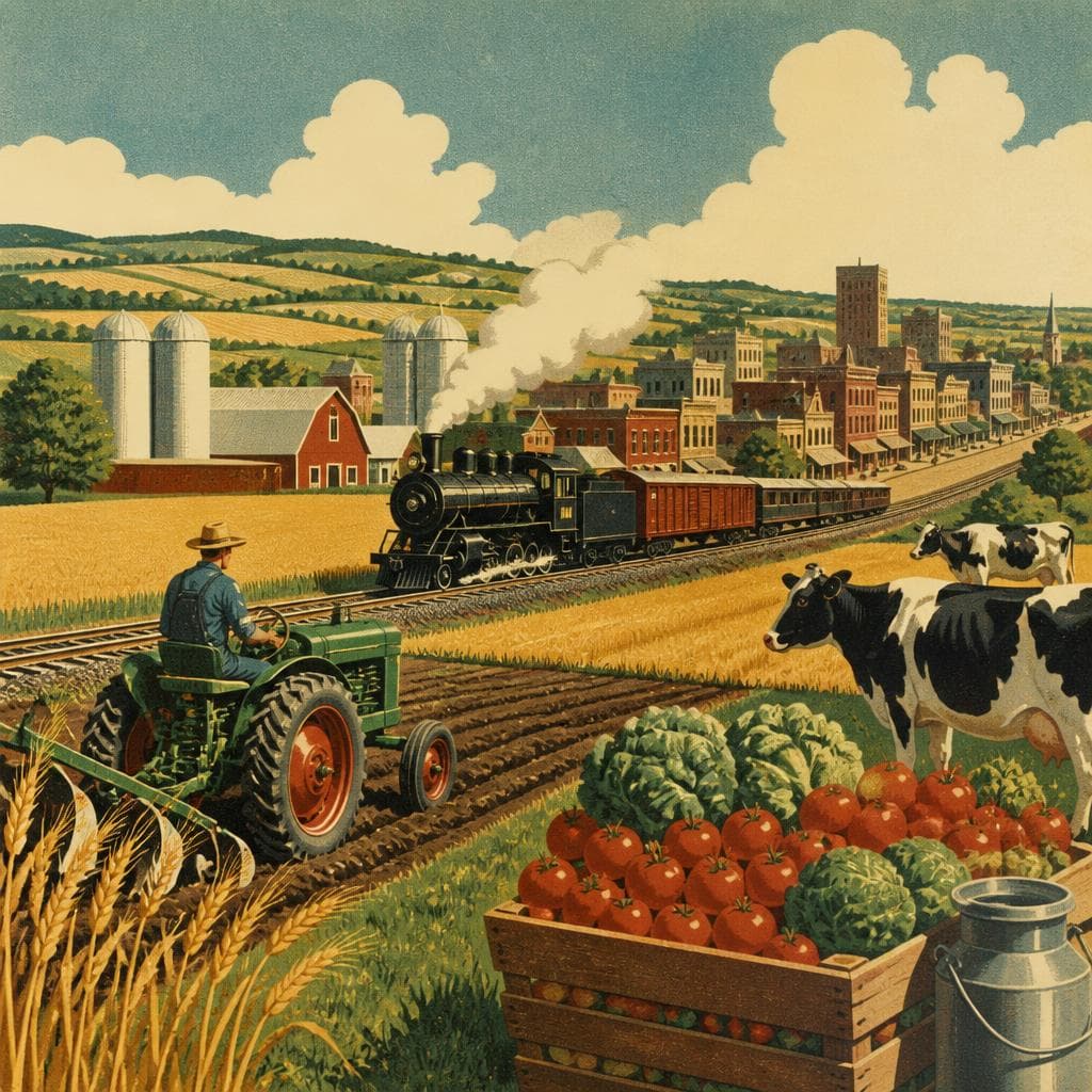 Cover art for When Farms Made Hobart