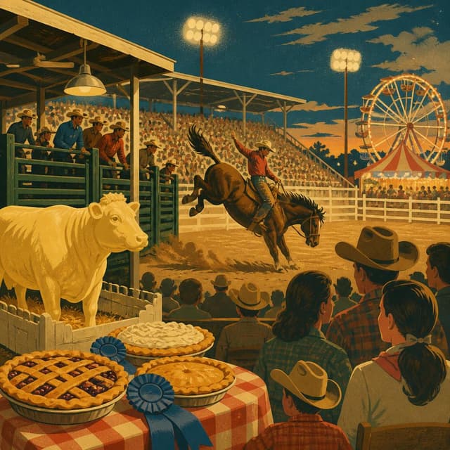 Cover art for the Rodeos & County Fairs: Americana Under the Lights collection
