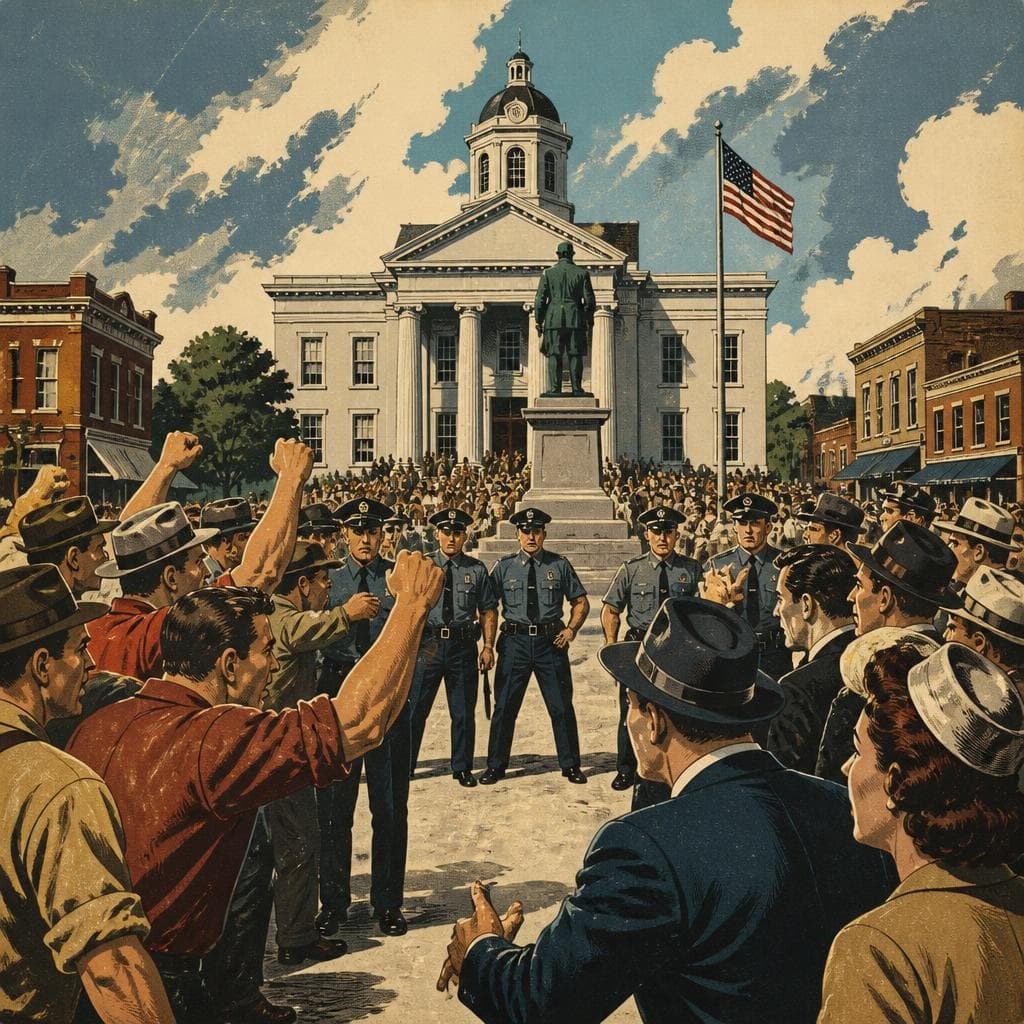 Cover art for When the Courthouse Square Turned Into a Battleground