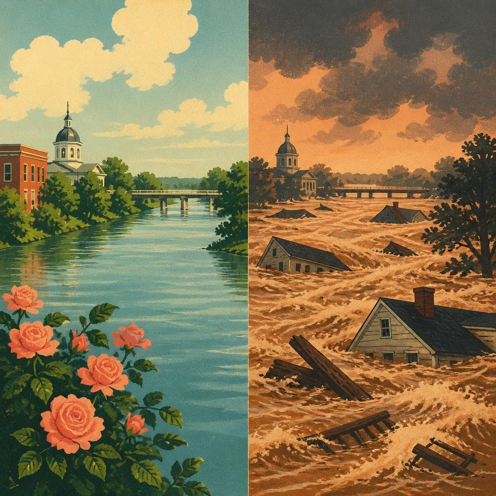 Cover art for When the Neuse Rose