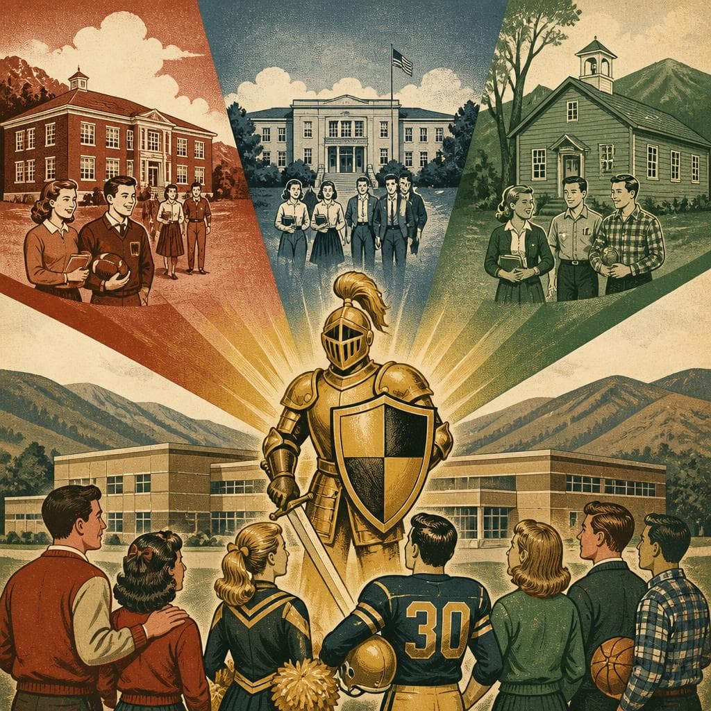 Cover art for When Three School Traditions Became the Golden Knights
