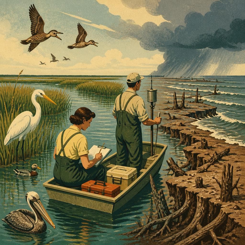 Cover art for Where Louisiana’s Coast Shows Its Wounds