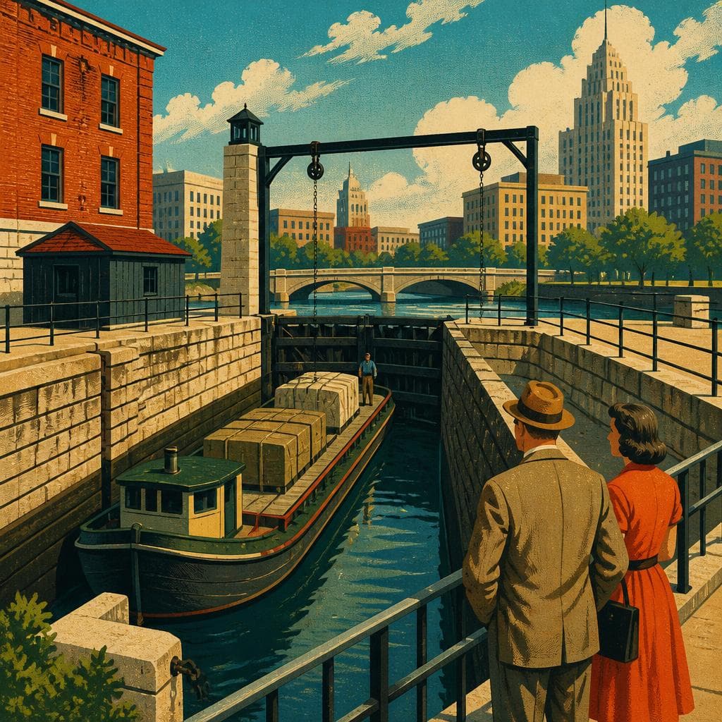 Cover art for Where Syracuse Weighed the Canal