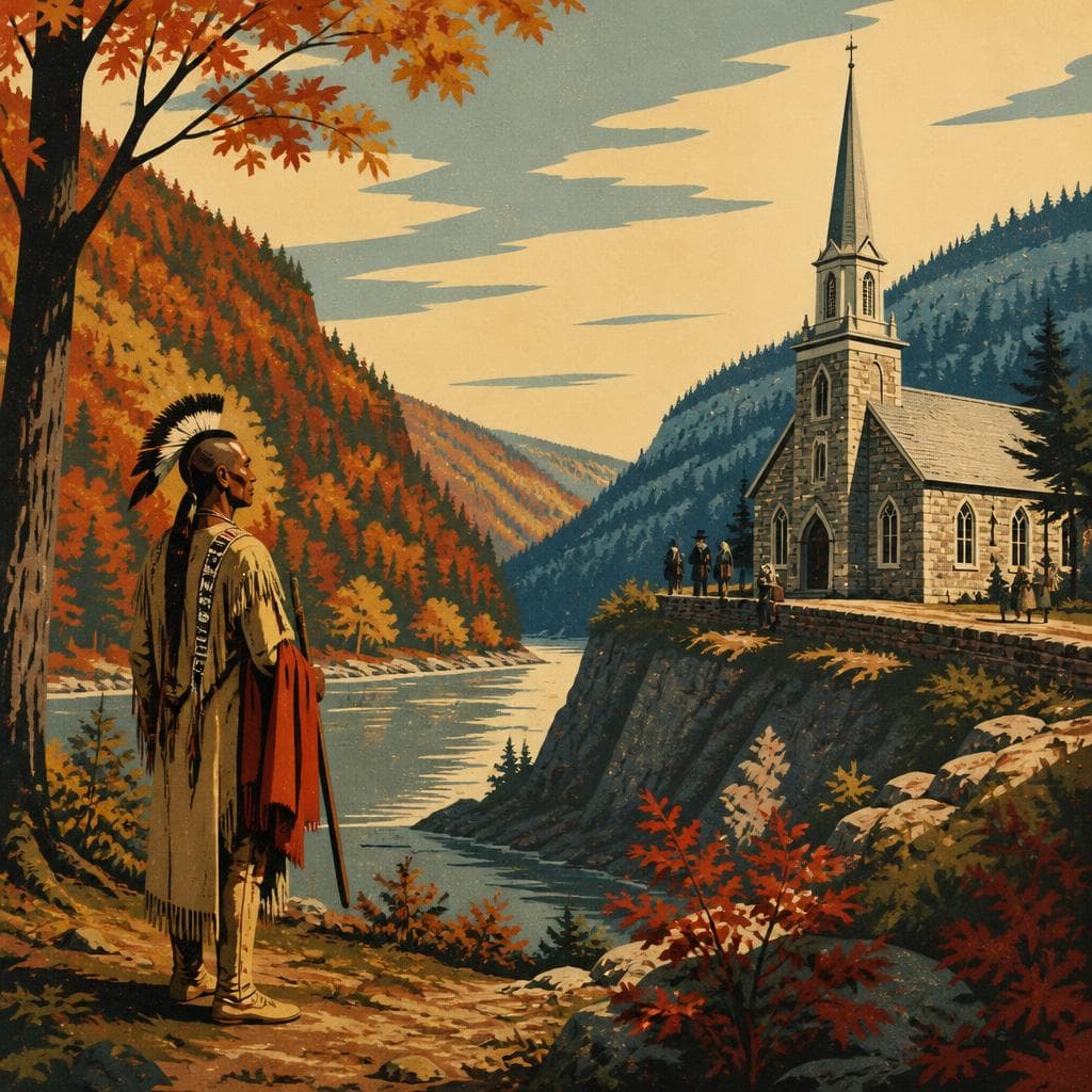 Cover art for Where Mohawk Life Met a Stone Church