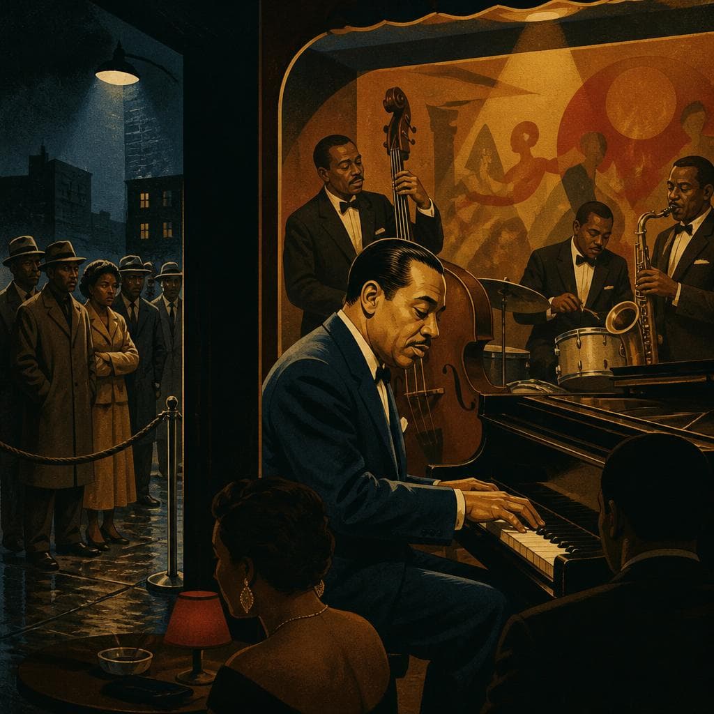 Cover art for Where Duke Ellington Rose, and Harlem Was Kept Outside