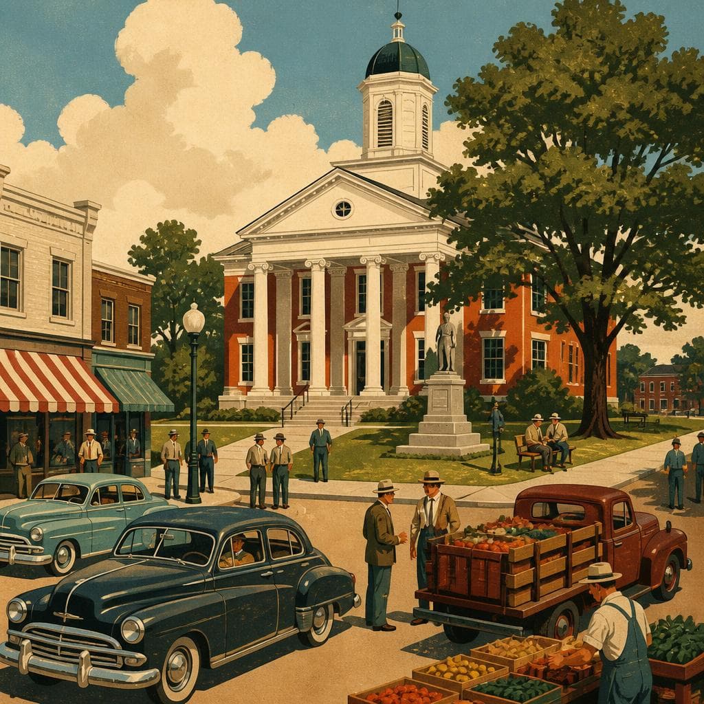 Cover art for Where the County Came to Settle Its Business