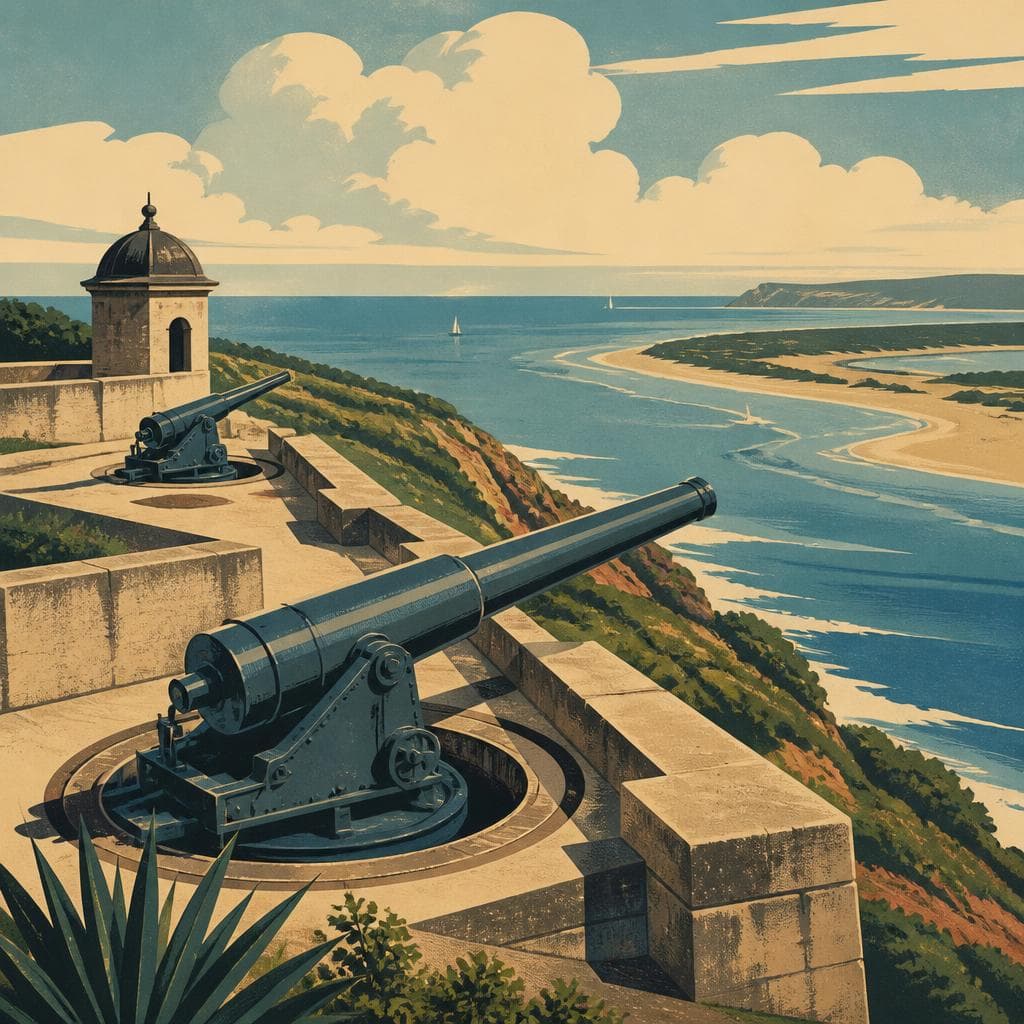 Cover art for Guns Above the River Mouth