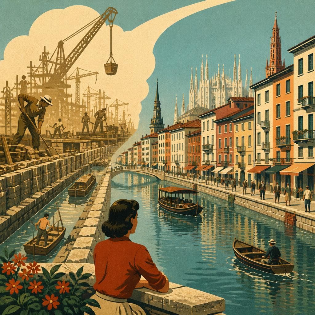 Cover art for When a Canal Made Milan, and Time Let It Stay