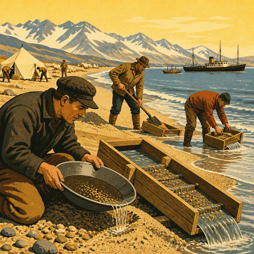 Cover art for Where the Gold Was in the Sand