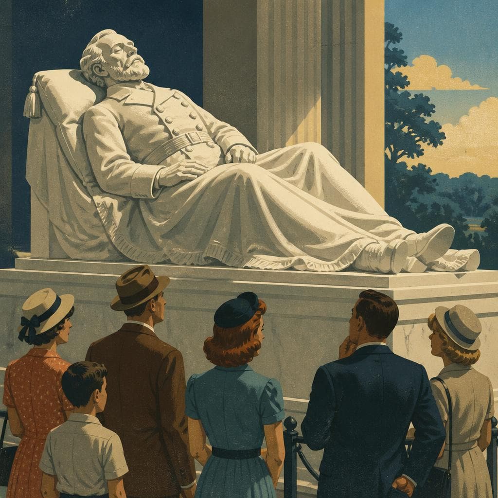 Cover art for The Marble Sleep of Robert E. Lee