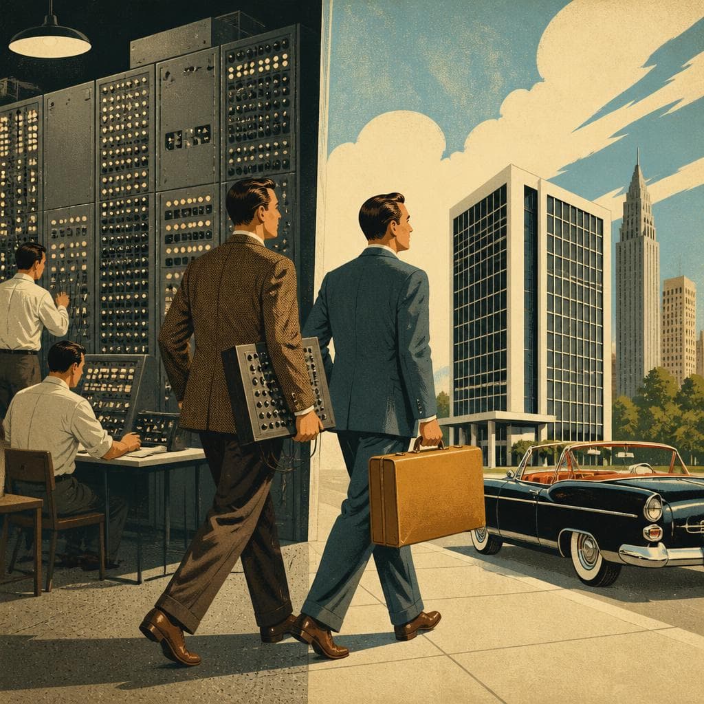 Cover art for When ENIAC’s Builders Tried to Sell the Future