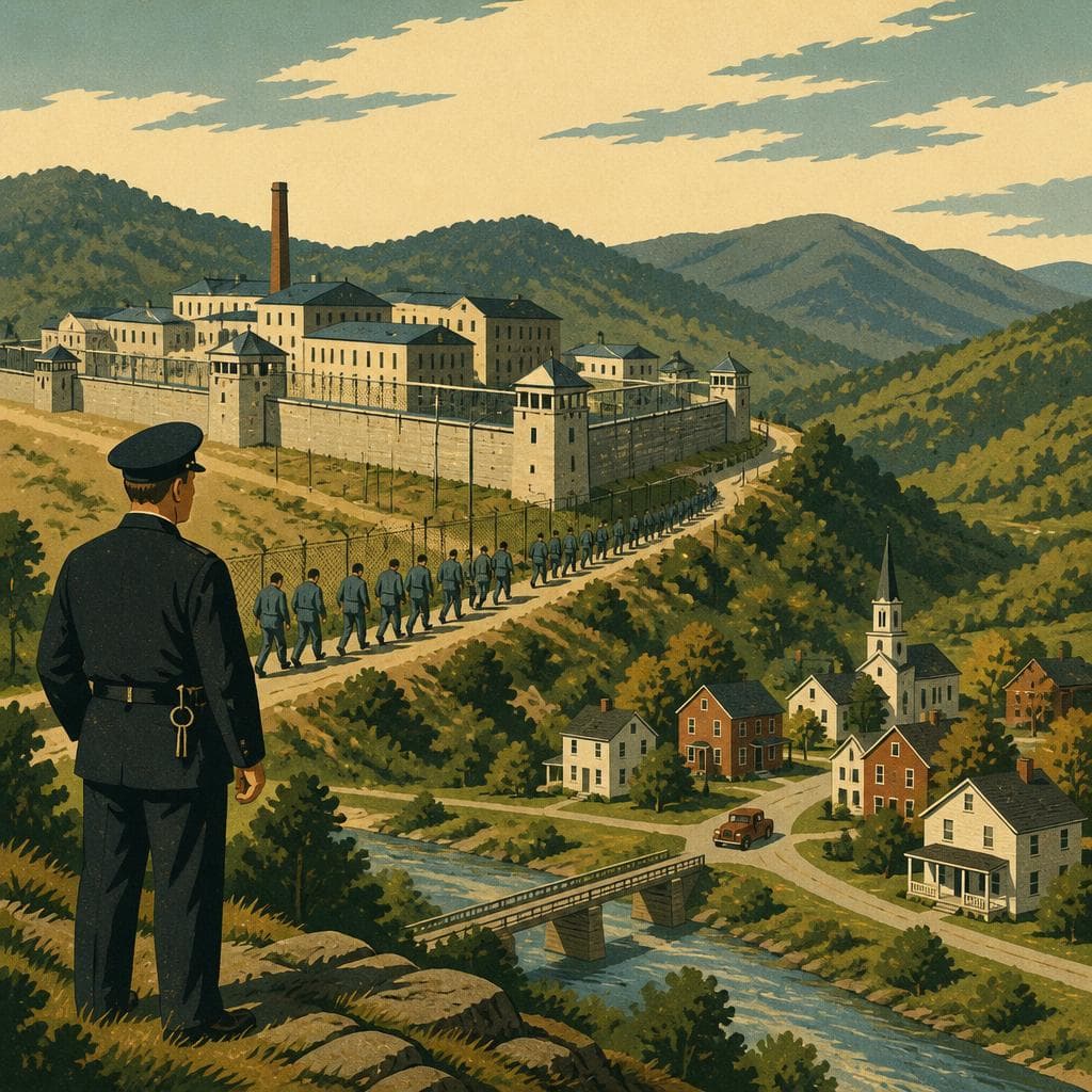 Cover art for A Prison and a Mountain County