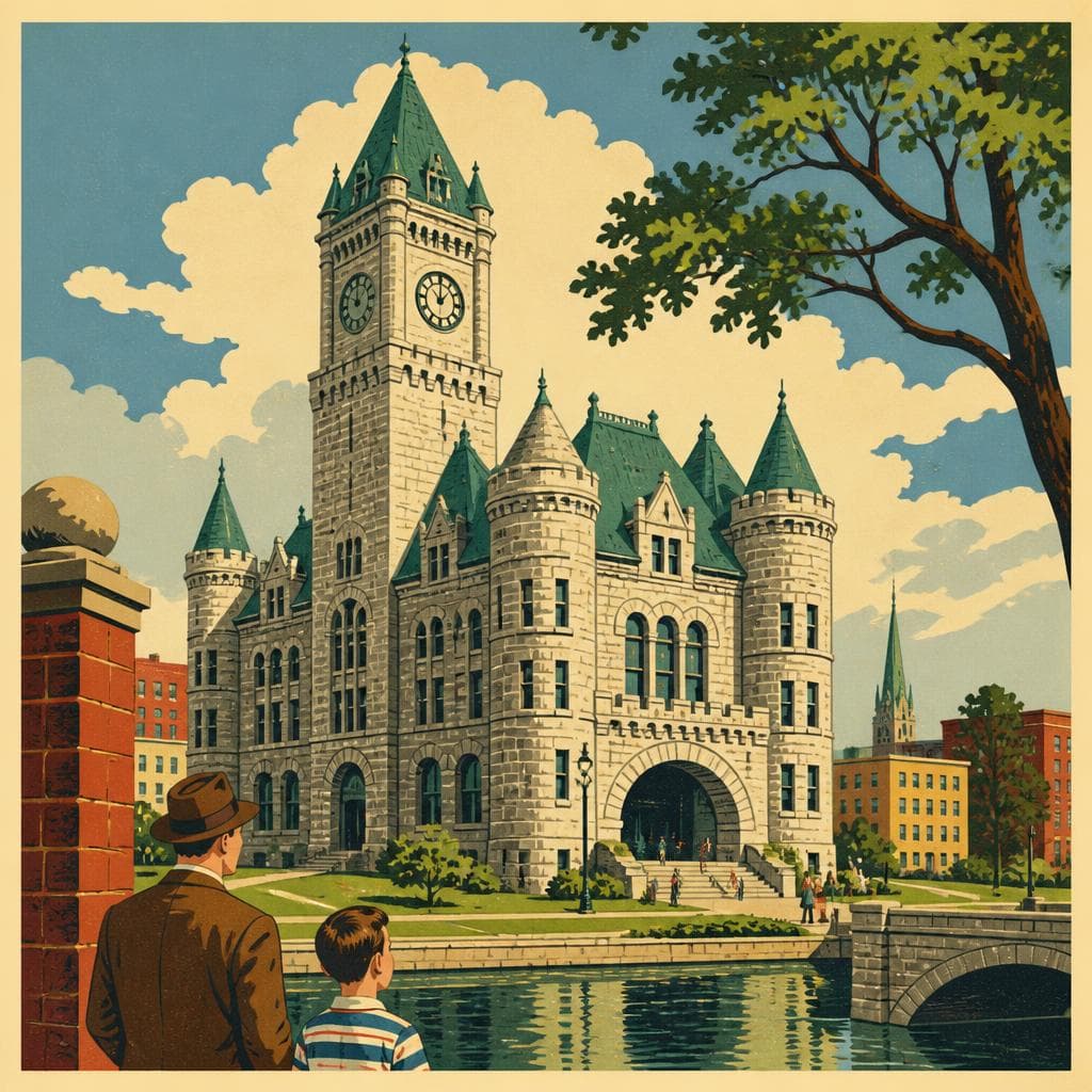 Cover art for Why Saginaw’s Old Post Office Looks Like a Castle