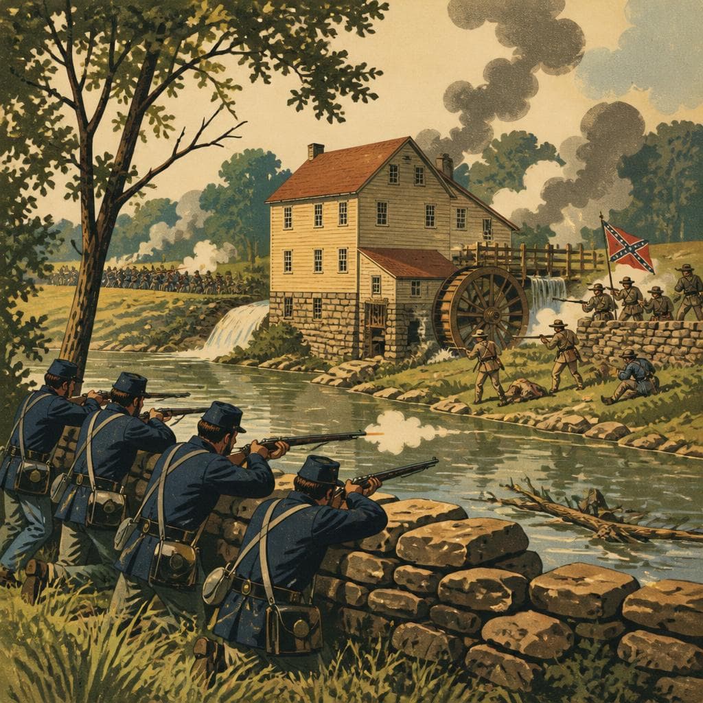 Cover art for When War Reached Hulston Mill
