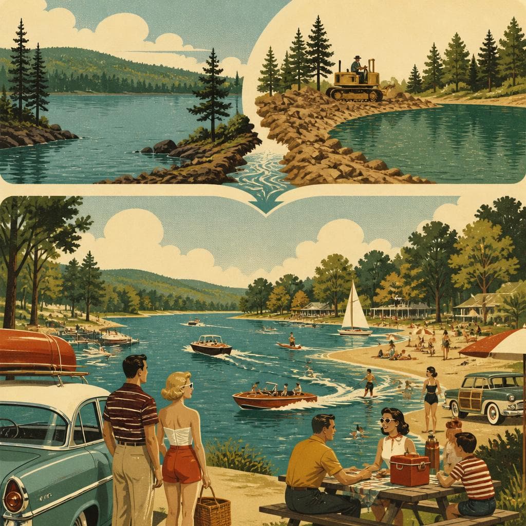 Cover art for How Two Lakes Became a Shared Getaway