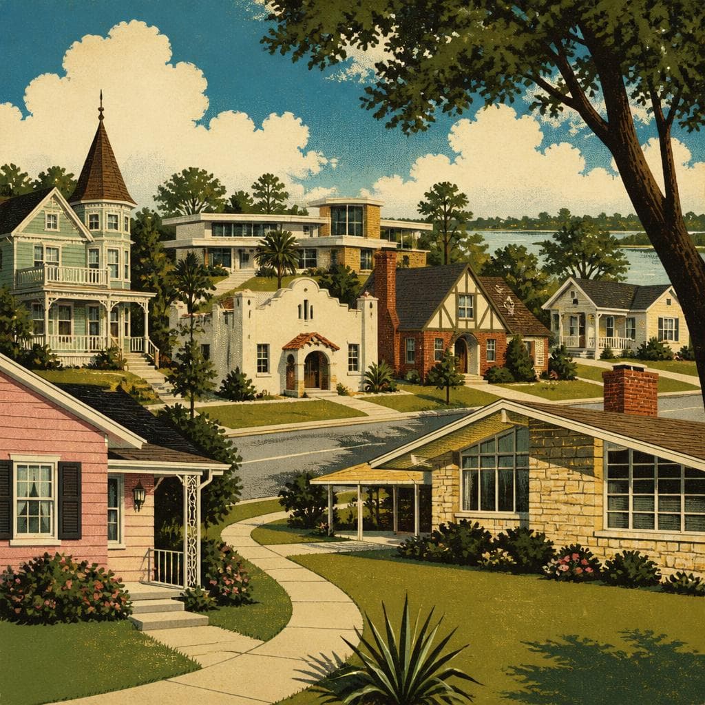 Cover art for After the Fire, a Neighborhood of Many Styles