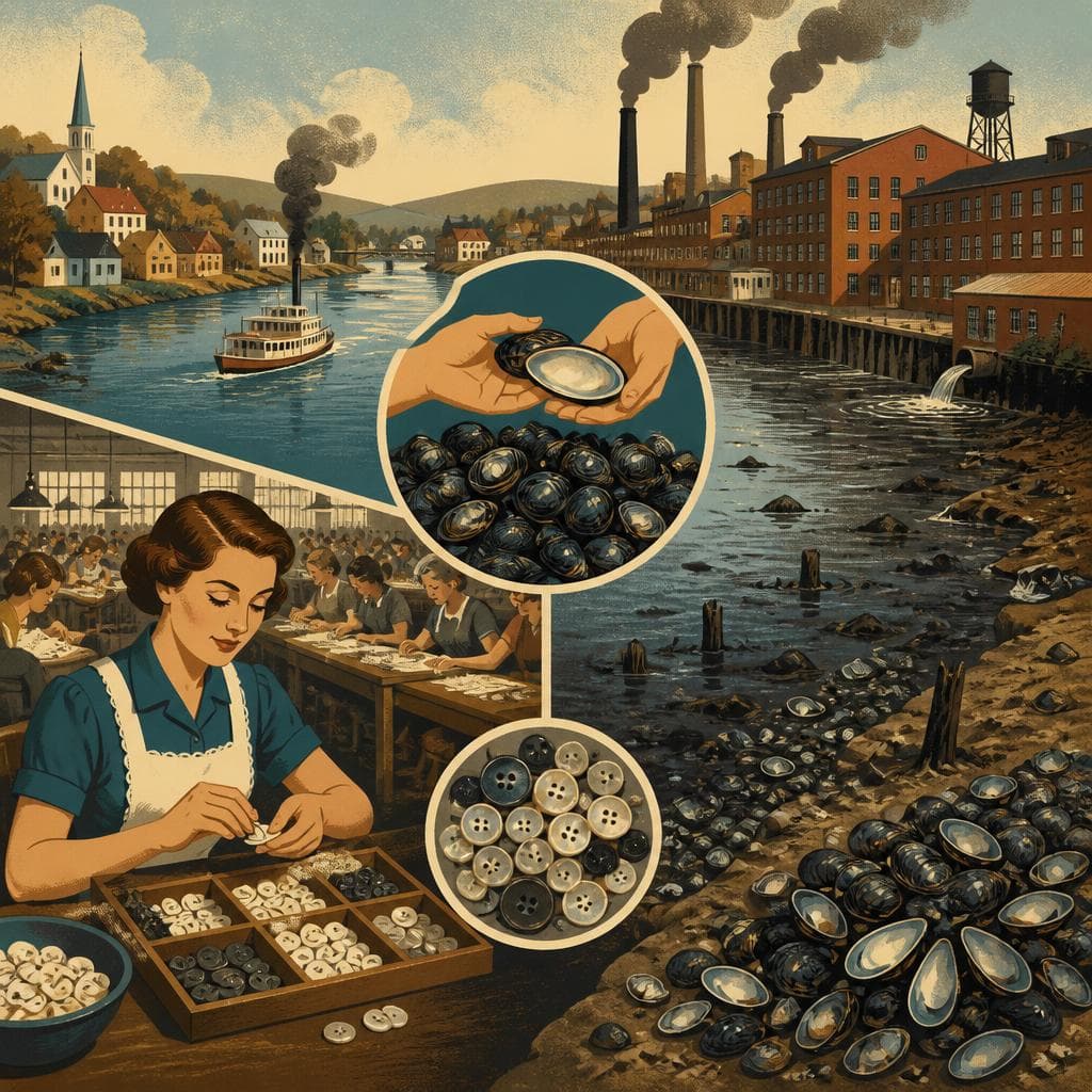 Cover art for When the River Became a Button Factory