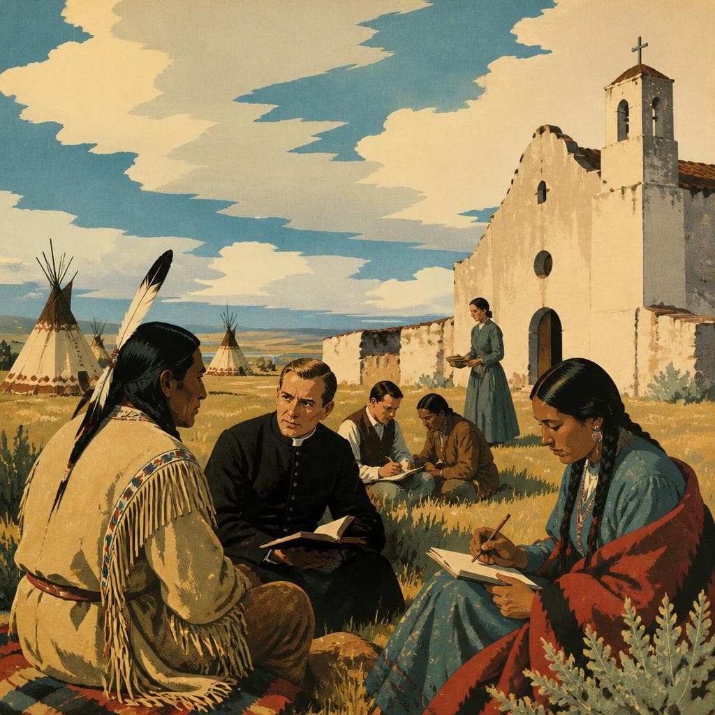 Cover art for Where Prairie Faith Met Dakota Words
